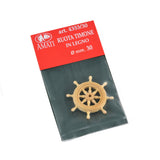 Ships Wheel Wood 30mm