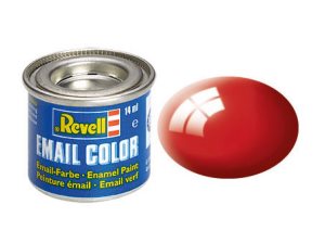 Revell #31 Fiery Red Gloss 14ml Enamel