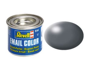 Revell #378 Dark Grey Silk 14ml Enamel