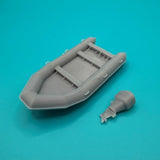 Inflatable Dinghy with Outboard Motor 58mm x 30mm