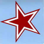 BECC Soviet Stars Red & White Decal Multipack