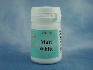 Admiralty Paint Matt White Acrylic18ml