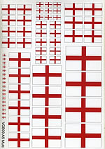 BECC GB Admirals Flag - Decal Multipack