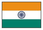 BECC India National Flag - Decal Multipack