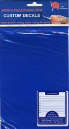 BECC Vinyl Lining Blue Narrow