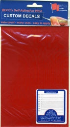 BECC Vinyl Lining Red Narrow