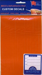 BECC Vinyl Lining Orange Wide